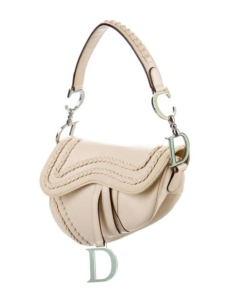 christian dior saddle bag used|authentic christian dior saddle bag.